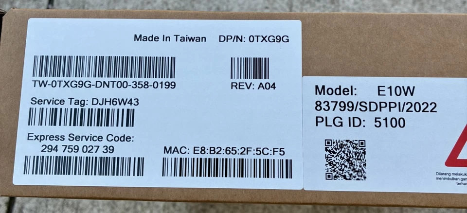 NEW Dell EMC X1018 16x1GbE RJ45 2x1GbE SFP SWITCH TXG9G - Image 3 of 3