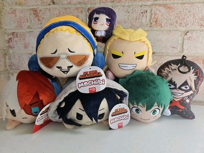 My Hero Academia Plush Lot Mochibi Deku All Might Todoroki Jiro Present Mic