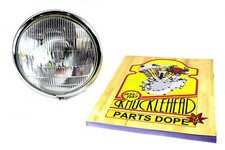 6 Volt Led Spring Fork Headlamp Black For Harley-davidson 6 Volt Led Spring Fork Headlamp Black For Harley-davidson