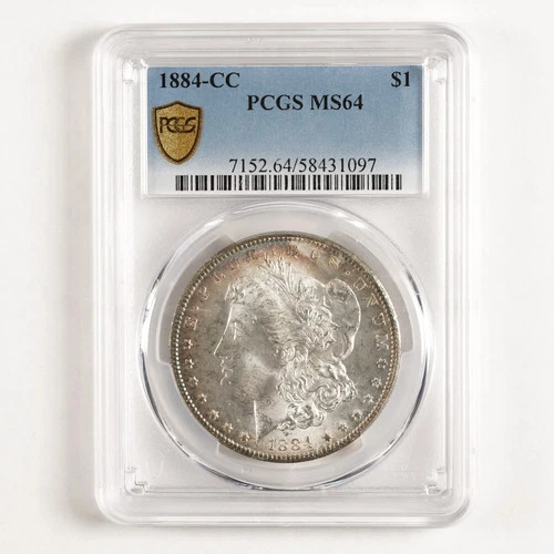 1884-CC Morgan Dollar $1 MS64 PCGS Carson City 31631