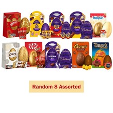 Easter Egg Chocolate Gift XL Large Cadbury Galaxy Reese’s KitKat Assorted eggs