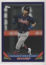 2019 Topps Archives 1993 Design Purple 55/175 Dansby Swanson #241 s1i