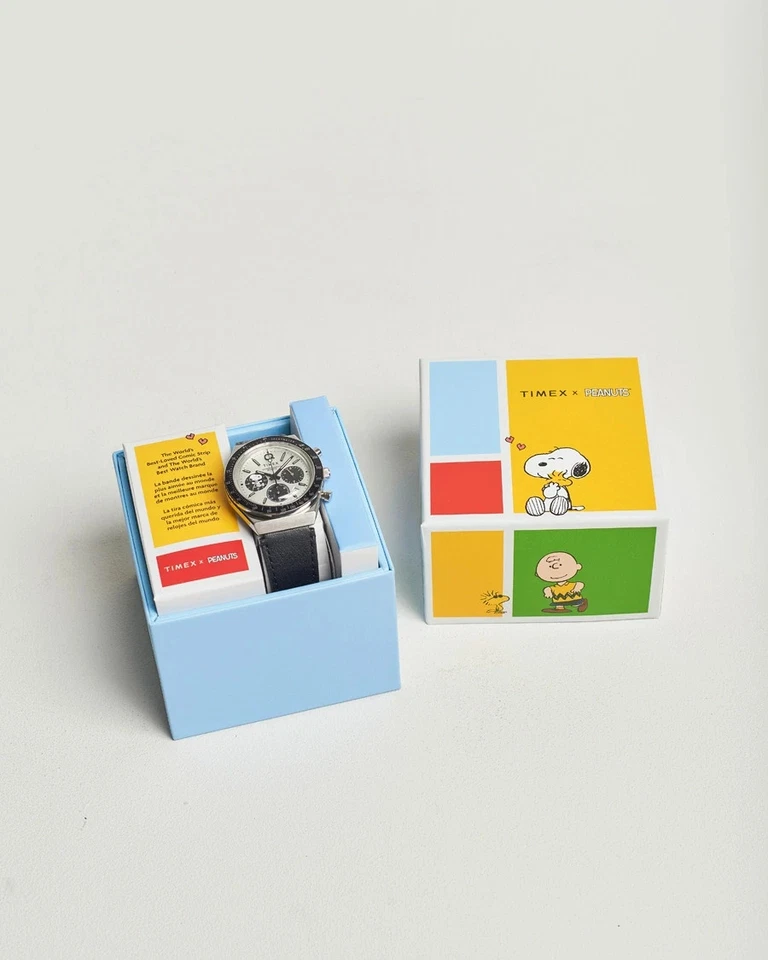 TIMEX Q PEANUTS SNOOPY CRONO UOMO REFERENZA TW2W68900 NUOVO OFFERTA - Immagine 4 di 4