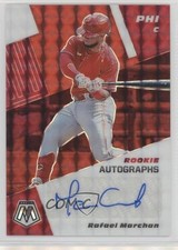 2021 Panini Mosaic Rookie Choice Fusion Prizm Rafael Marchan #RAM-RM Auto 1a1o