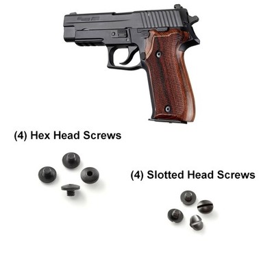 Hogue Cocobolo Checkered Grips For SIG P226 DA/SA DAK + Screw Options - 26811