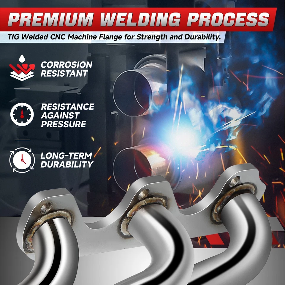 Cabezal de tubo en Y de escape 3-2-1 colectores para 90-94 Navajo Ranger Explorer 4,0 L V6 Foto 4 de 4