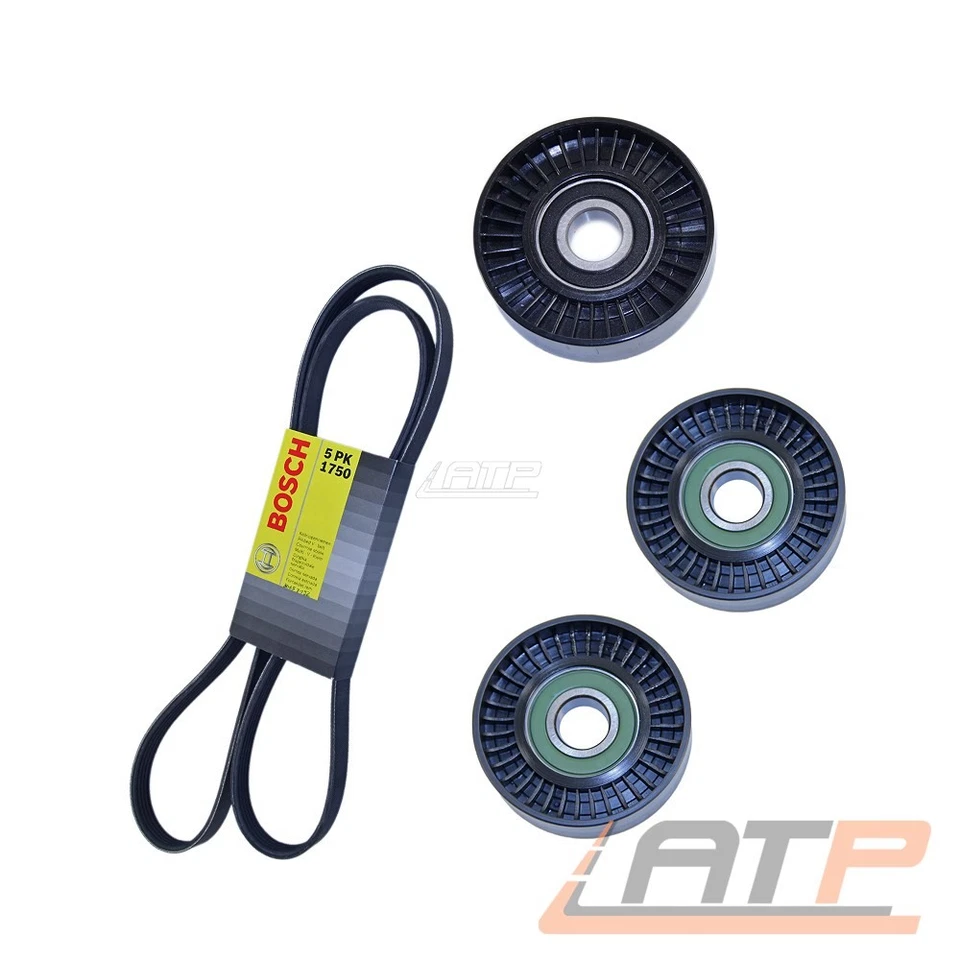 BOSCH KEIL-RIPPEN-RIEMEN + SPANNROLLE FÜR MERCEDES BENZ VANEO 414 1.6 1.9