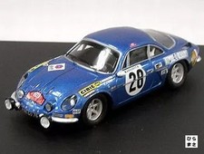 1/43 Alpine Renault A110 1600S Diecast 1971 Monte Carlo #28 Winner