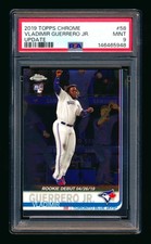 2019 TOPPS CHROME UPDATE #58 VLADIMIR GUERRERO JR. RC BLUE JAYS ROOKIE PSA 9!