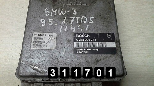 BMW 5er Bj 1995 Steuergerät Bosch 0281001243 Original