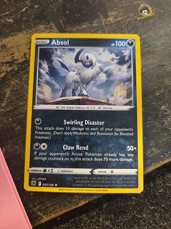 Absol Reverse Holo 97/189 Pokémon TCG Astral Radiance