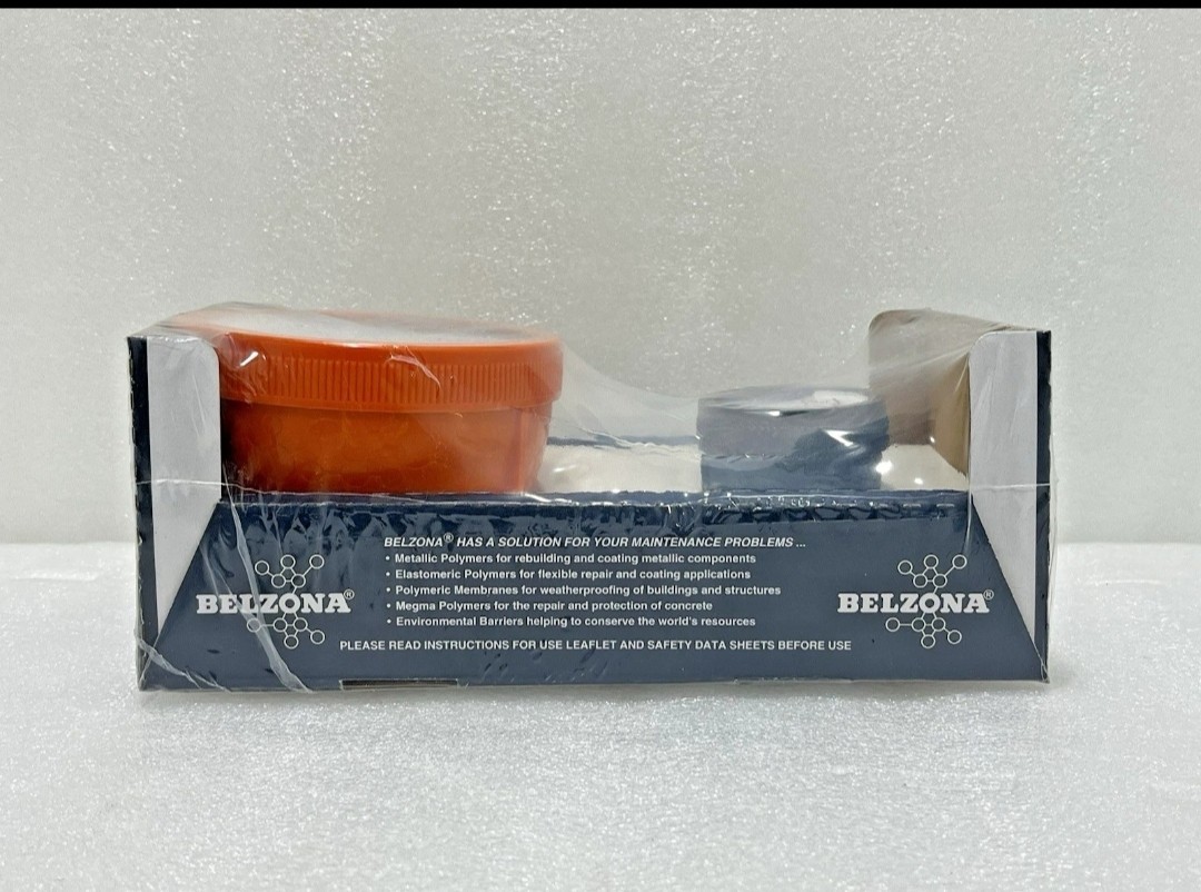 Lot Of 2 BELZONA 1111 SUPER METAL BASE AND SOLIDFIRE 1KG