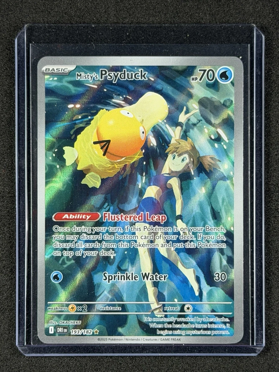Misty's Psyduck 193/182 Sv10: Destined Rivals for sale | eBay