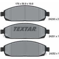 Textar 2425001 Bremsbelagsatz FüR Jeep Grand Cherokee Commander VAN WH WK XK XH