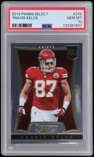 2013 Panini Select Travis Kelce #242 PSA 10 RC Football Gem Mint Chiefs