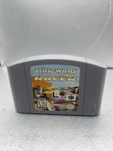 Star Wars Episode 1 Racer (Nintendo 64, N64, 1996) Authentic Game Cartridge Only