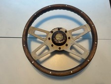 Grant Walnut Steering Wheel Dodge Van Truck Adapter Challenger 404 13 12 Used Grant Walnut Steering Wheel Dodge Van Truck Adapter Challenger 404 13 12 Used