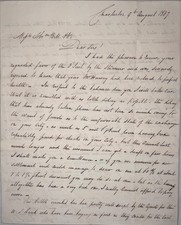 1837 Letter on Charleston Cotton Market US Bank Stampless Sent by Steamer Civil