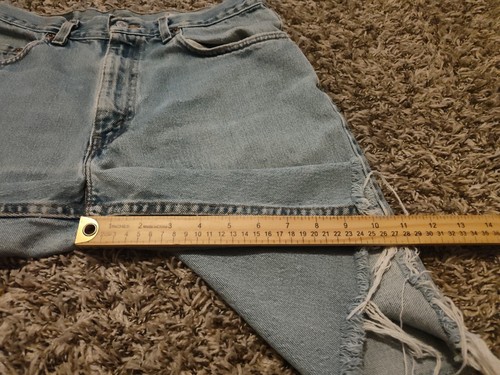 Vintage Levis 550 Shorts Mens 34 (Actual 32) USA Made 0102 10" Inseam Cut Off - Picture 7 of 8