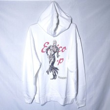 JoJo's Bizarre Adventure Enrico Pucci Hoodie XL White Cotton Pullover New