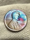 1920-D Lincoln Wheat Penny Cent - Gem AU+ Red Toned Nice Color WOW