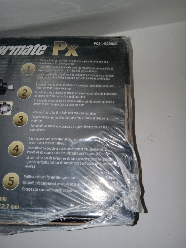 Chave de impacto de ar compacta Px P024-0295SP, 1/2" - Imagem 4 de 4