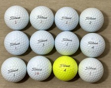 12 Dozen Titleist Pro V1, Pro V1X Golf Balls 5A/4A