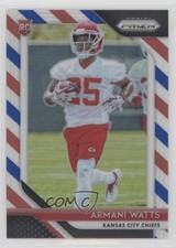 2018 Panini Prizm Rookie Red White & Blue Prizm Armani Watts #274 10uo