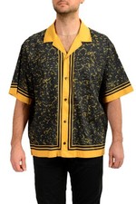 Hugo Boss Men's "Egeeno" Multi-Color Short Sleeve Casual Shirt US XL IT 54