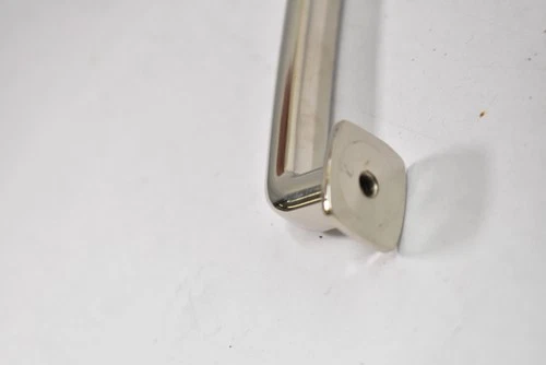 Lot of 2 Hardware Resources Decorative Pull Handle Brushed Nickel 160mm w/ Screw - Picture 6 of 9