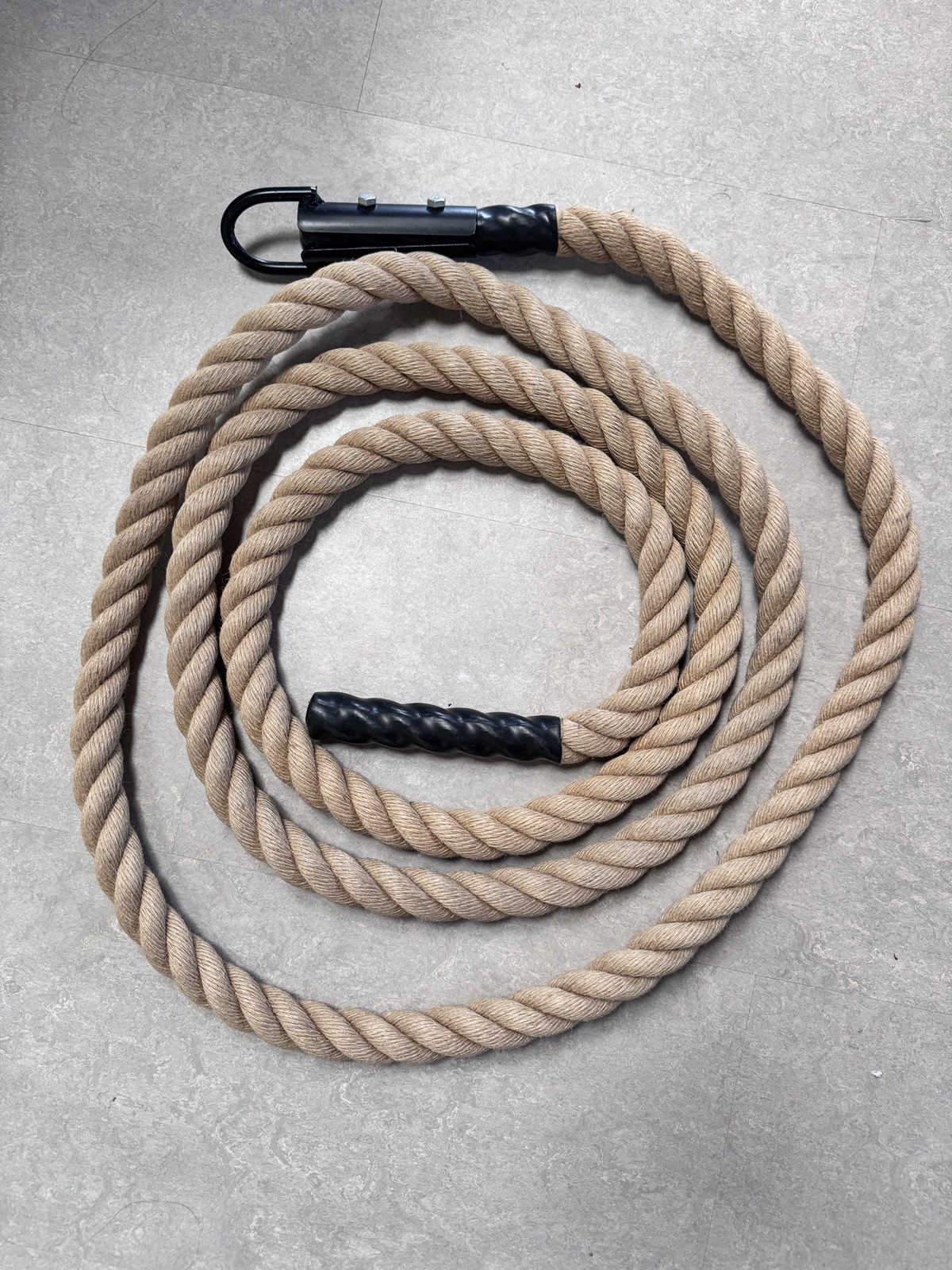 1.25"x17FT Gym Climbing Rope Fitness Strength Training Rope Home Exercise