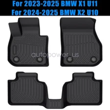 For 2023-2025 BMW X1 U11/2024-2025 X2 U10 TPE Front-Rear Floor Mats Liners 3Pcs