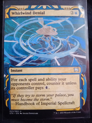 Whirlwind Denial Magic The Gathering Strixhaven Mystical Archive 23 SHOWCASE MTG
