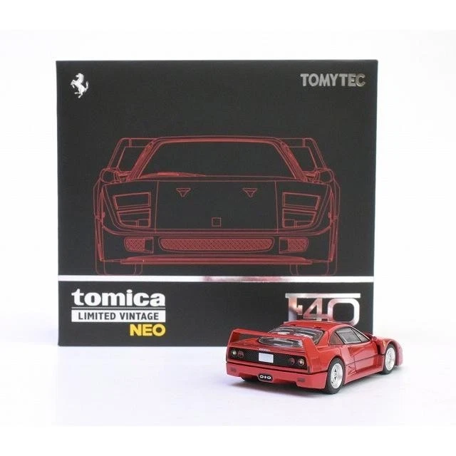 Tomica Limited Vintage NEO TLV Ferrari F40 1989 Red 1/64 Tomytec LV 2025 Nov - Image 2 of 4
