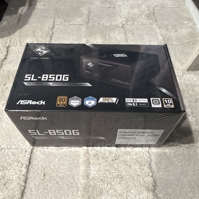 ASRock Steel Legend SL-850G 850W 80 Plus Gold ATX Full Modular PSU   BRAND NEW