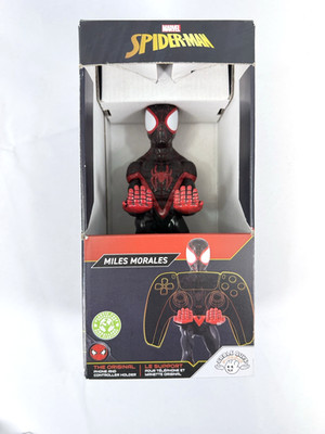 Cable Guys MARVEL-Spider-Man Miles Morales Phone & Controller Holder New in Box