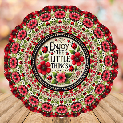 10'' Wind Spinner | Enjoy the Little Things Wind Spinner | Patio-Porch Decor