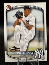 2025 Bowman Draft BD-132 Carlos Lagrange New York Yankees