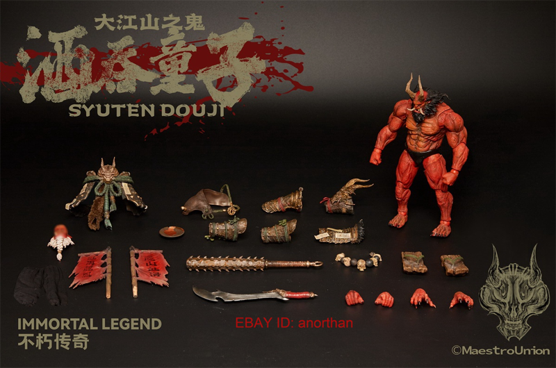 MaestroUnion 酒呑童子 SYUTEN DOUJI フィギュア Maestro Union MU-IL001 Immortal Legend SYUTEN DOUJI 1/12 Action