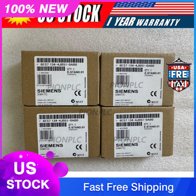 Siemens 6ES7134-4JB51-0AB0 ET200S El-Mod., 2/4 AI RTD 6ES7 134-4JB51-0AB0 --New
