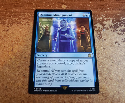 Quantum Misalignment - Universes Beyond: Doctor Who - MTG Magic - NM Near Mint