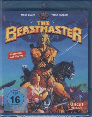 THE BEASTMASTER ! Blu-ray (1982) UNCUT Marc Singer rar selten OOP NEU OVP