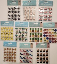 JOLEE'S BOUTIQUE Lot Of 10 Dimensional Scrapbooking Stickers REPEATS