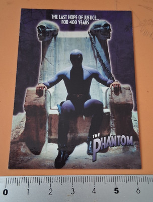 The Phantom Promo Card S1 1996 Trading Cards Ghost who walks Paramount