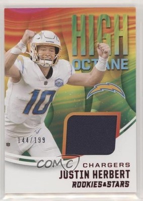 2021 Panini Rookies & Stars High Octane Memorabilia /199 Justin Herbert 0ey2