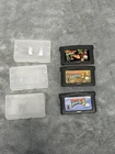 Donkey Kong Country 1 2 & 3  Lot Of 3 Nintendo Game Boy Advance GBA Cart W/Cases