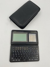 Vintage Sharp Wizard OZ-8000 64KB Electronic Organizer w/ Case