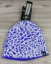 JORDAN Youth Reflections Reversible Knit Beanie OAFM Blue/purple Silver Cement