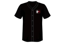 New Japan Pro-Wrestling El Desperado Baseball Shirt Black White and Red Size M