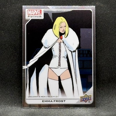 Emma Frost 2023 Upper Deck Marvel Platinum #117 White Queen X-Men Generation X